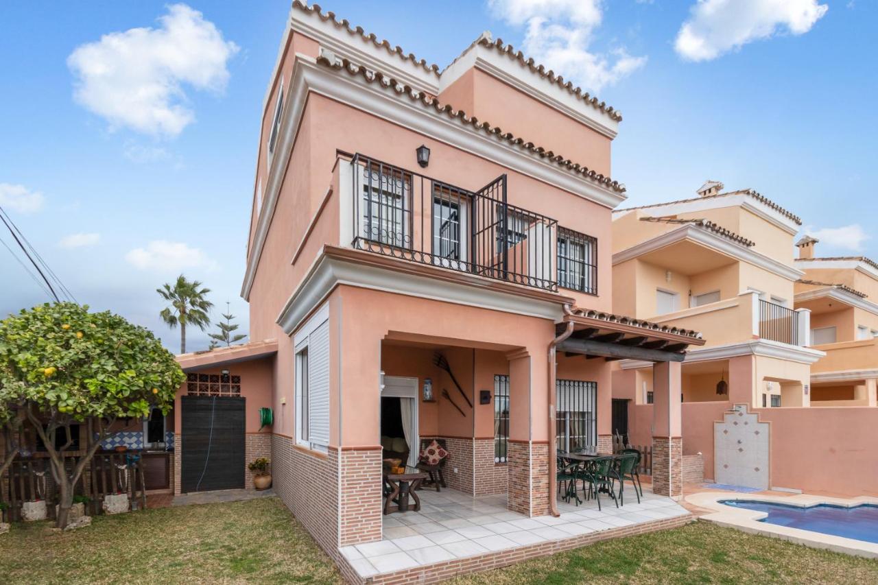 Villa Estilo Mediterranea Con Piscina, Jardin, Bbq Y Jacuzzi - Villa Bel Air Real Estepona Zewnętrze zdjęcie